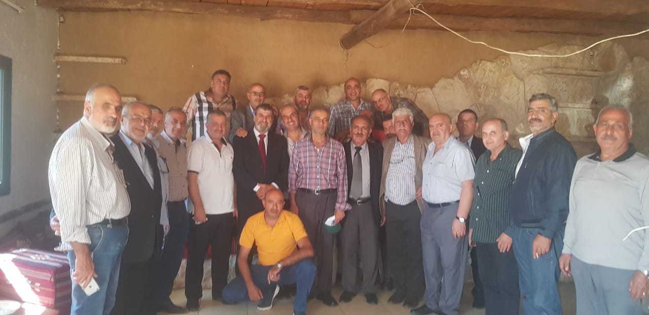 Haji Ali SObhe Ambassador at Large for Lebanon Meeting with Community Members