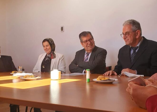 Skira visits La Playa Ancha University