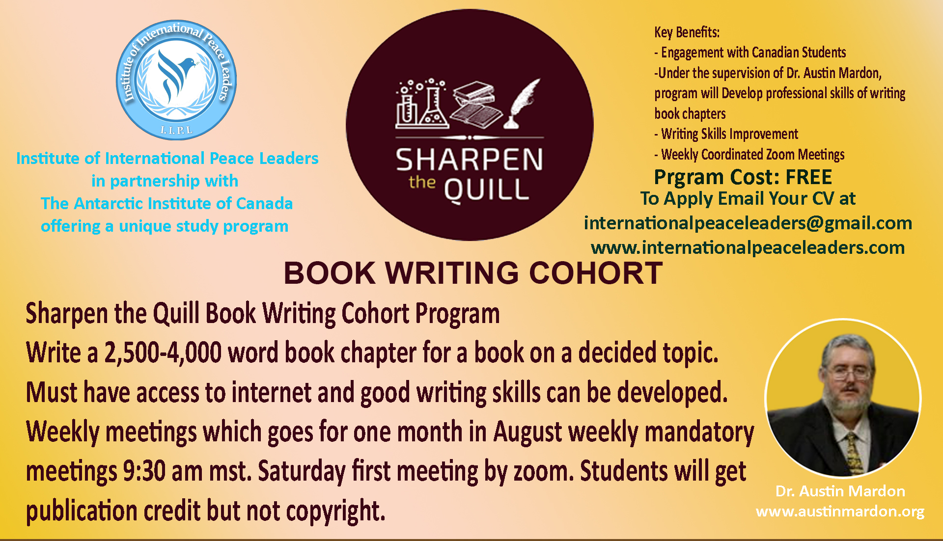 Booking Writing Cohort Study Program