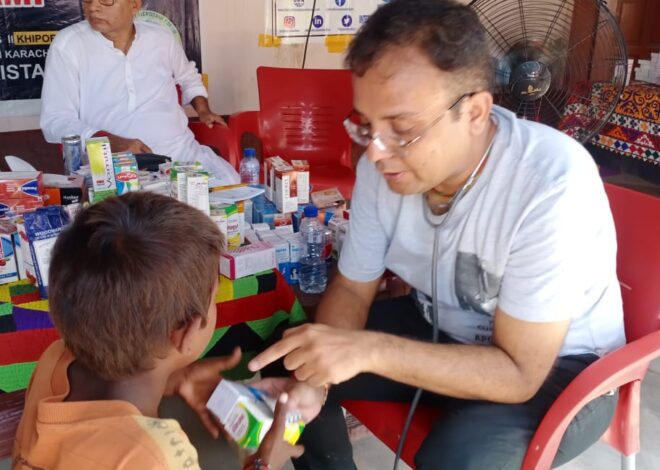 IIPL  Free Medical Relief Camp in KHIPRO Sindh