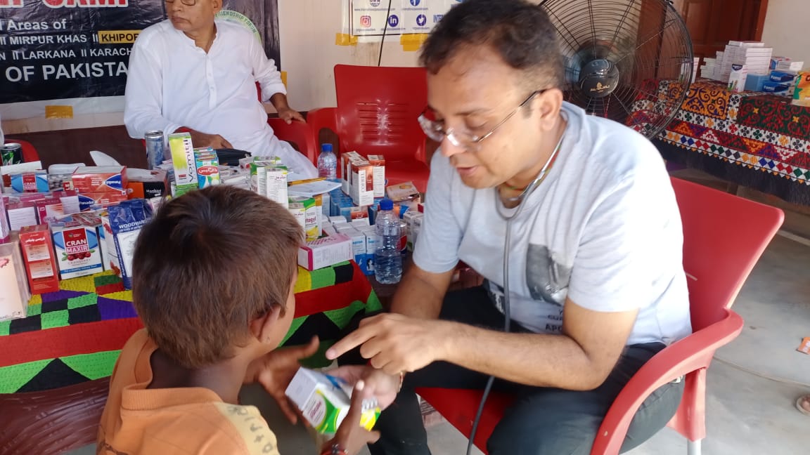 IIPL  Free Medical Relief Camp in KHIPRO Sindh