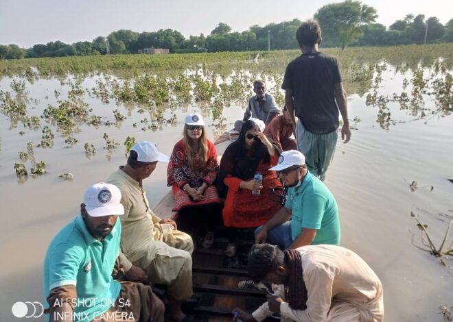 Food Distribution in Usman Machhi Goth