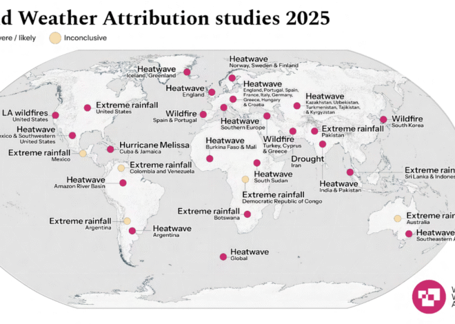 “New era of climate extremes” as global warming fuels devastating impacts in 2025