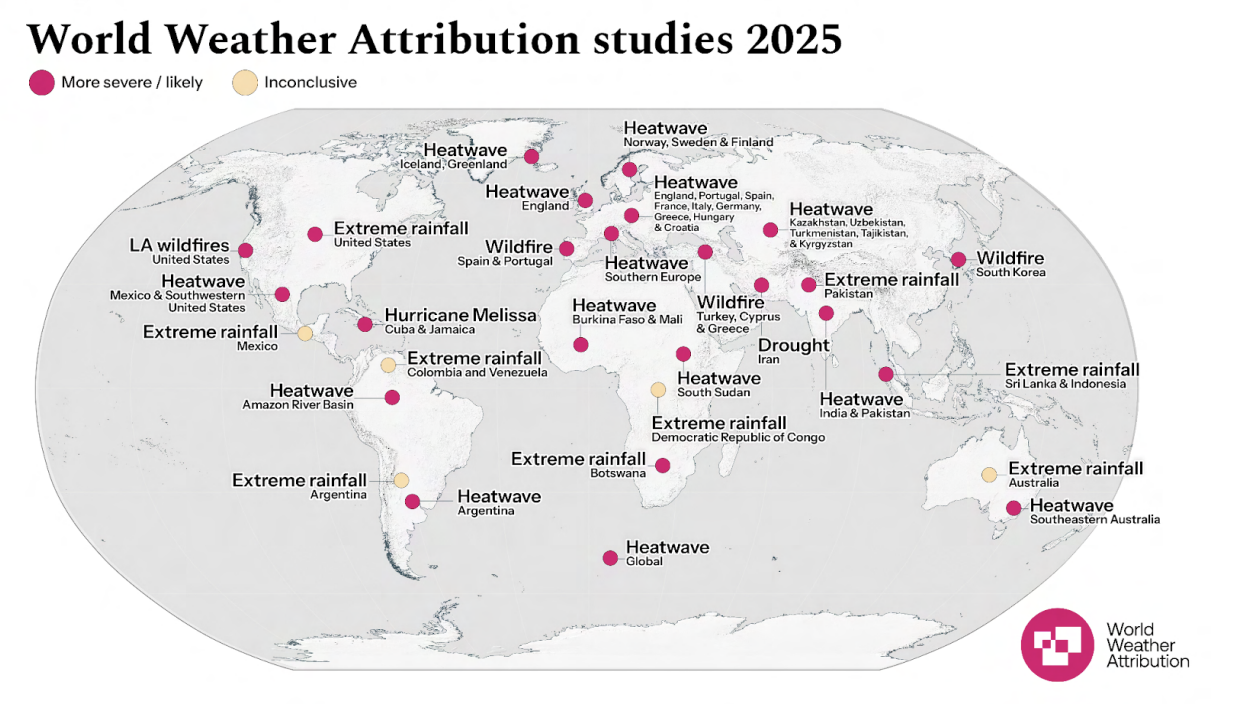 “New era of climate extremes” as global warming fuels devastating impacts in 2025