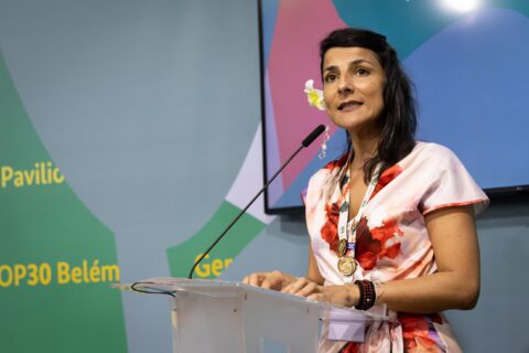 Irene Vélez Torres, Minister of Environment and Sustainable Development, Colombia. (Photo: IISD/ENB)