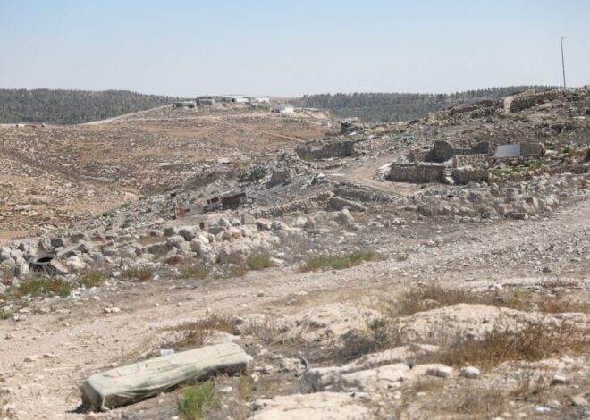 Israel’s ethnic cleansing of West Bank Bedouin and herding communities