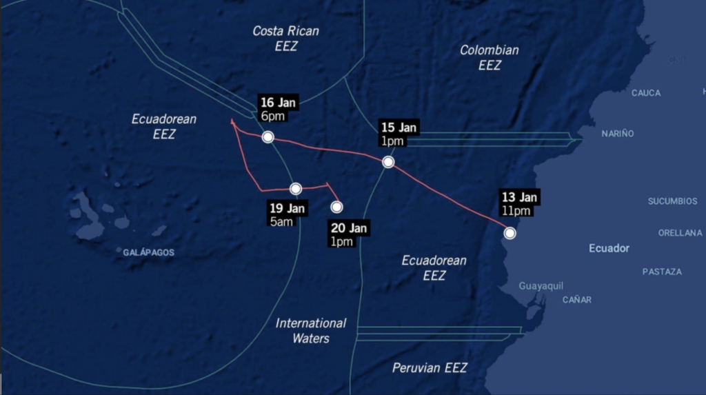 Ecuador / USA: The role of the United States in the attack on an Ecuadorian vessel must be investigated